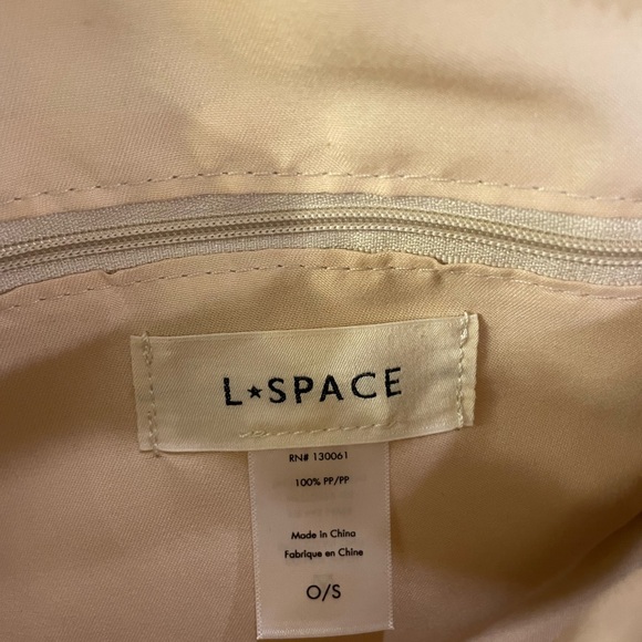 L*Space Black and Cream Women's Fanny Pack - Picture 5 of 12